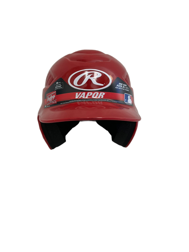 Used Rawlings RCFH Batting Helmet No Mask Red One Size 11692-S000140706