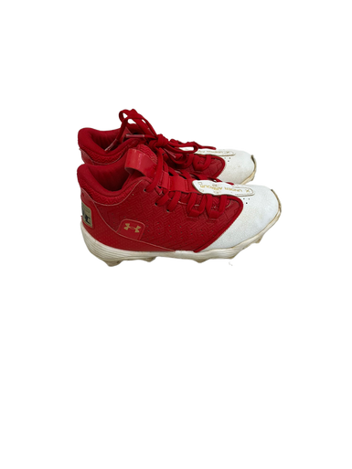 Used Under Armour HARPER BB/SB Cleats Red Junior 01 11692-S000140750