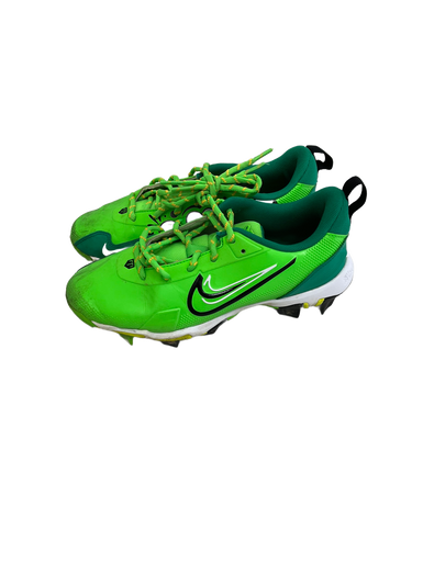 Used Nike FORCE TROUT BB/SB Cleats Green Junior 06 11692-S000140764