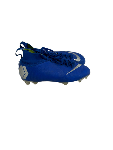 Used Nike MERCURIAL Soccer Cleats Royal Blue Junior 04 11692-S000140728