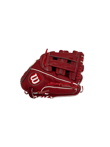 Used Wilson A450 BB/SB Glove RH Throw Red 11" 11692-S000140758