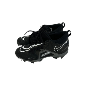 Used Nike ALPHA MENACE SHARK Jr FB Cleats Black Junior 05.5 11692-S000140747