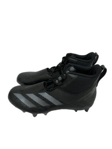 Used Adidas ADIZERO CHAOS Adult FB Cleats Black Senior 10 11692-S000140790