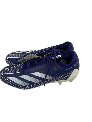 Used Adidas ADIZERO ELECTRIC Adult FB Cleats White And Purple Senior 11.5 11692-S000140780