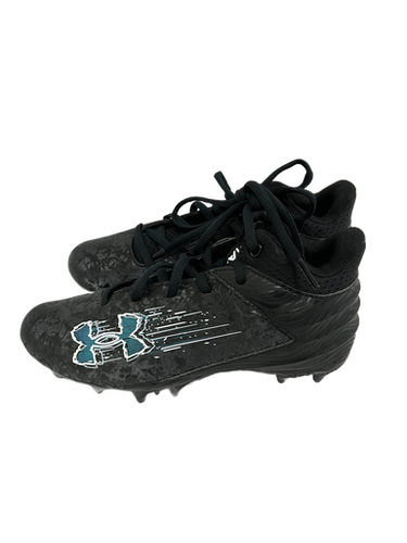 Used Under Armour BLUR SELECT MC Jr FB Cleats Black Junior 03.5 11692-S000140777