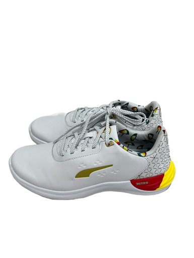 Used Puma PHANTOMCAT NITRO X ARNOLD PALMER Mens Golf Shoes White Senior 8 11692-S000140766
