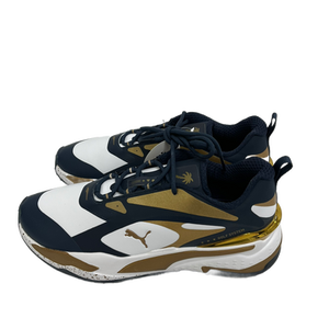 Used Puma PRO ADAPT CHASE DREAMS Mens Golf Shoes White And Navy Blue Senior 8 11692-S000140770