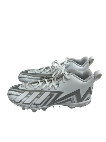 Used Adidas FREAK SPARK MD 23 Adult FB Cleats White Senior 10 11692-S000140773