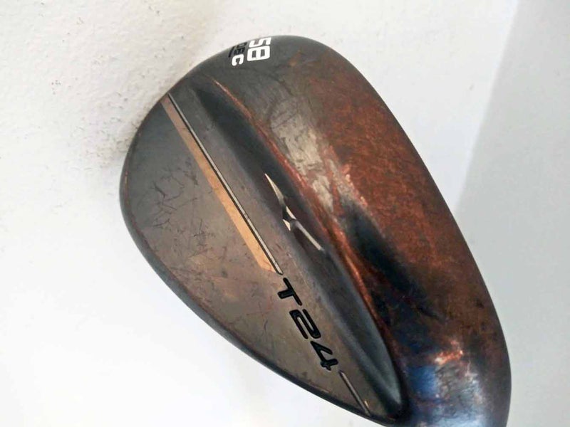 Mizuno T24 Denim Copper Lob Wedge 58* 08* (Steel DG Tour Issue, Stiff) 2023