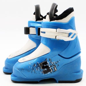 Salomon T1 Kids Ski Boots - Size 9.5 / Mondo 15.5 Used