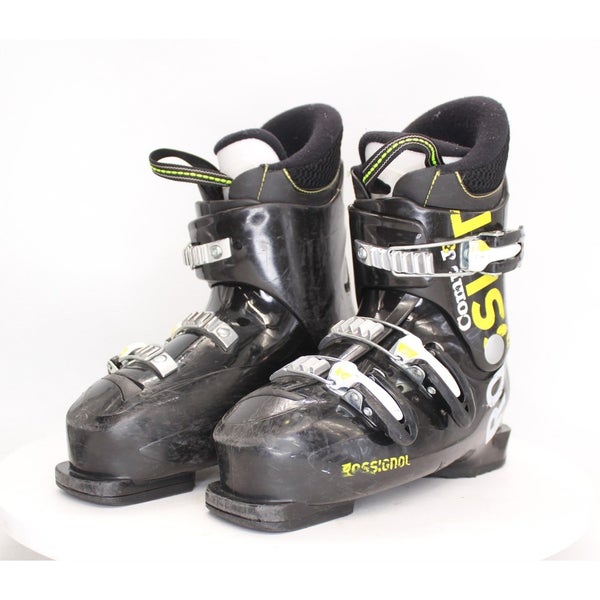 Rossignol Comp J Kids Ski Boots - Size 3.5 / Mondo 21.5 Used