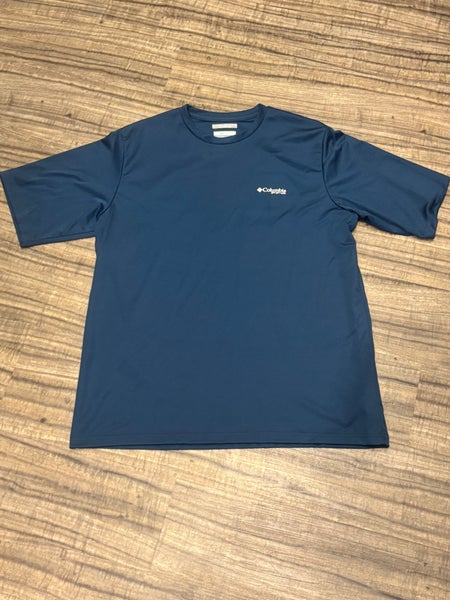 Columbia Sportswear Company PFG Short Sleeve Shirt Adult Medium Navy