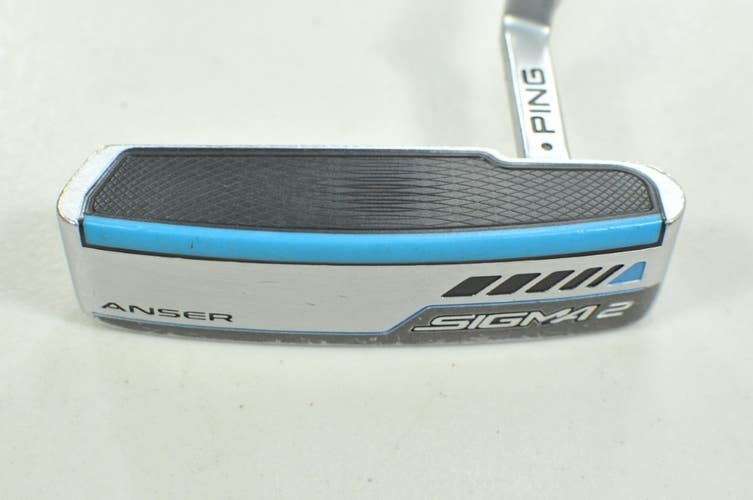 Ping Sigma 2 Anser 35" Putter Black Dot Right Slight Arc Steel # 200408