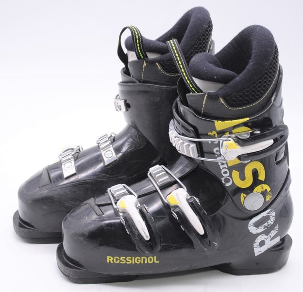 Rossignol Comp J3 Kids Ski Boots - Size 2.5 / Mondo 20.5 Used