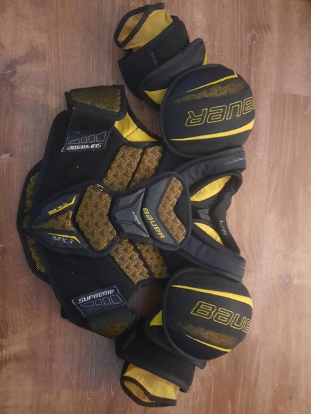 Junior Large Junior Bauer Supreme M3 Shoulder Pads (Used)