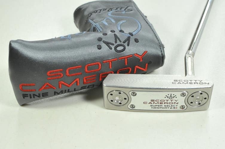 Titleist 2023 Scotty Cameron Super Select Newport 2.5 Plus 34" Putter RH #201455
