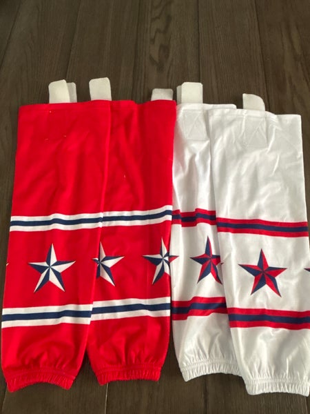 Red & White Youth Small Socks (New) 2 sets