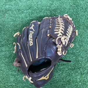 Brown Mizuno Franchise RH Infield Baseball Glove 11.5" (Used)