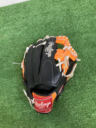 Orange Rawlings RCS RH Infield Baseball Glove 11.5" (Used)