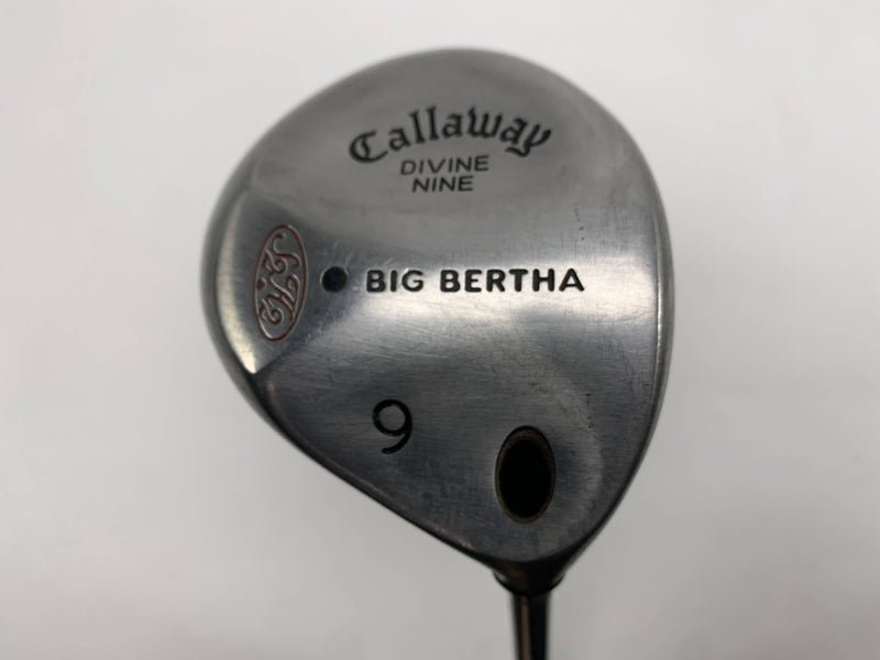Callaway BIG BERTHA 9 Fairway Wood 24* True Temper Memphis "10" Regular Mens RH