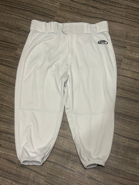 Rawlings Baseball Knickers Pants Adult Large White Great Condition