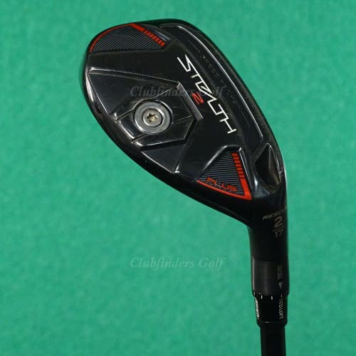 TaylorMade Stealth 2 Plus Rescue 17 Hybrid 2 Iron HZRDUS Graphite X Stiff w/ HC