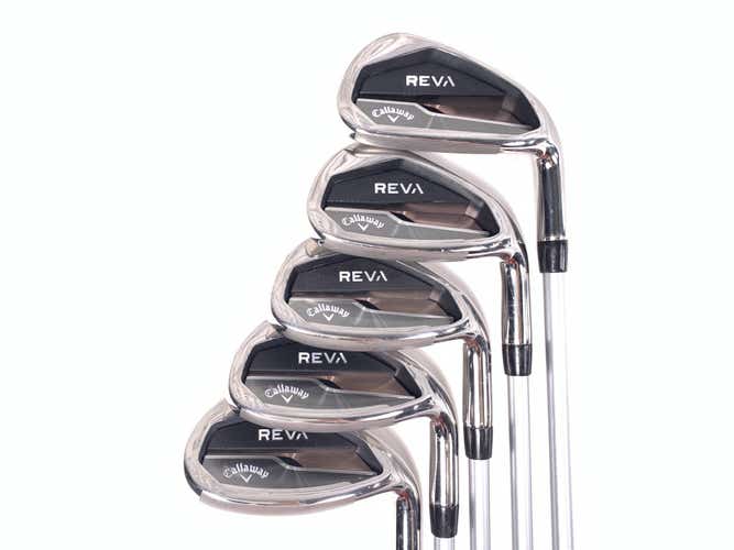 Callaway Big Bertha REVA Iron Set 7-PW+SW Reva Ladies Graphite Womens RH