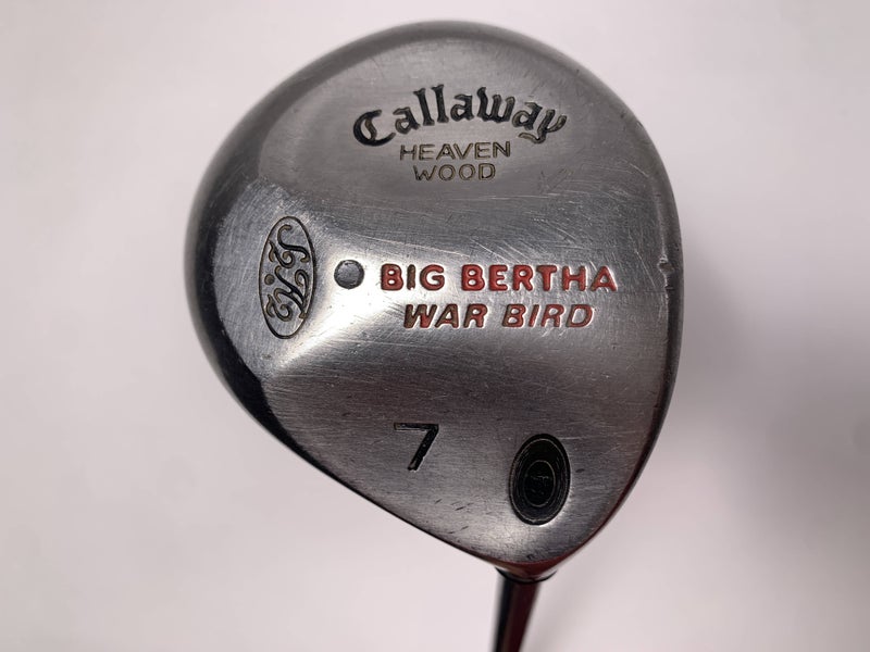Callaway Big Bertha Warbird 7 Fairway Wood 21* RCH 90 Firm Graphite Mens RH