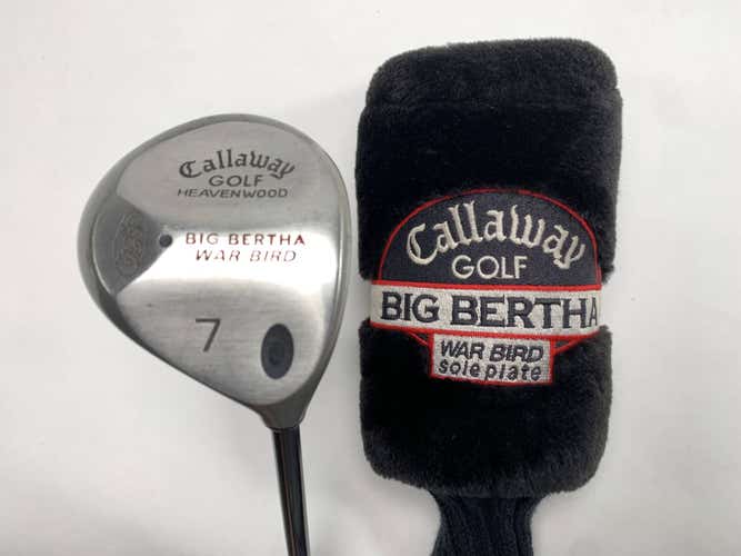 Callaway Big Bertha Warbird 7 Fairway Wood 21* RCH 96 Firm Graphite Mens RH HC