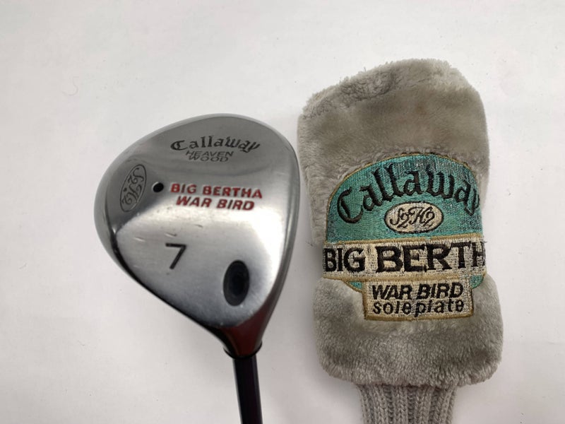 Callaway Big Bertha Warbird 7 Fairway Wood Heaven Wood 21* RCH Regular RH HC