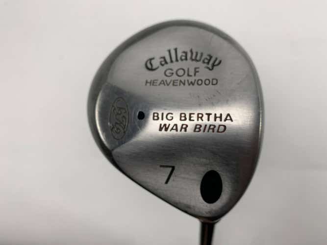 Callaway Big Bertha Warbird 7 Fairway Wood 21* RCH 96 Firm Graphite Mens RH