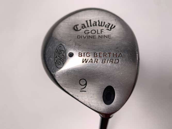 Callaway Big Bertha Warbird 9 Fairway Wood 24* RCH 96 Regular Graphite Mens RH