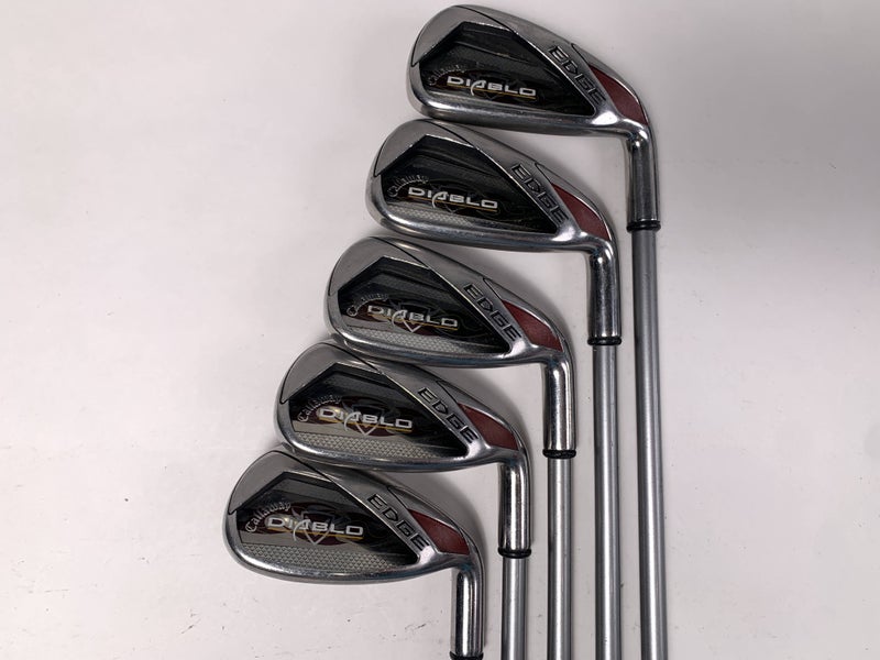 Callaway Diablo Edge Iron Set 6-PW 55g Ladies Graphite Womens RH