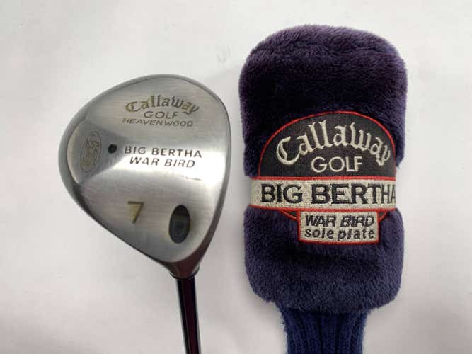 Callaway Big Bertha Warbird 7 Fairway Wood "Heaven Wood" 21* RCH 99 Reg RH HC
