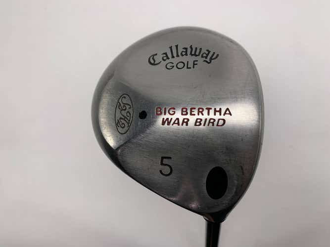 Callaway Big Bertha Warbird 5 Fairway Wood 18* RCH 96 Firm Graphite Mens RH