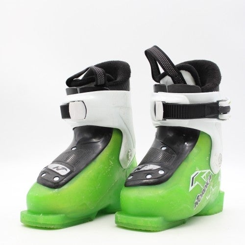 Nordica Team 1 Kids Ski Boots - Size 10.5 / Mondo 16.5 Used