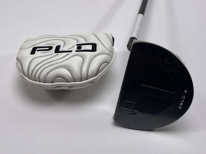 Ping PLD Milled Oslo 4 Matte Black Putter 35" Black Dot Mens RH HC NEW