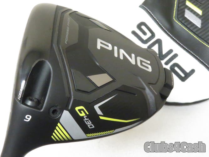 PING G430 LST Driver 9 HZRDUS Smoke RDX Red 60g 6.5 X-Flex +Cover  LEFT LH MINT