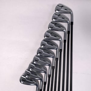 PXG 0211 2021 Iron Set 4-PW+GW+SW+LW MMT 70g Regular Graphite Mens RH +1''