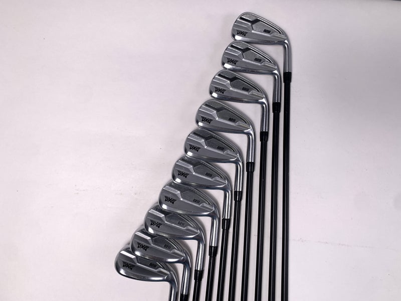PXG 0211 2021 Iron Set 4-PW+GW+SW+LW MMT 70g Regular Graphite Mens RH +1''