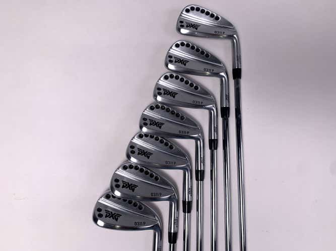 PXG 0311 P GEN2 Chrome Iron Set 4-PW True Temper Elevate VSS 95g Regular RH
