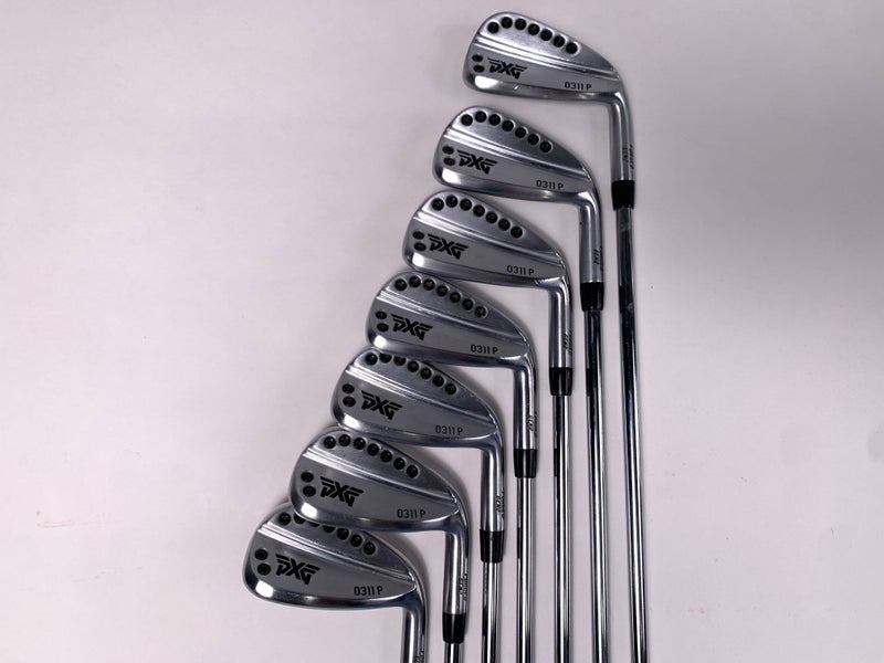 PXG 0311 P GEN2 Chrome Iron Set 4-PW True Temper Elevate VSS 95g Regular RH