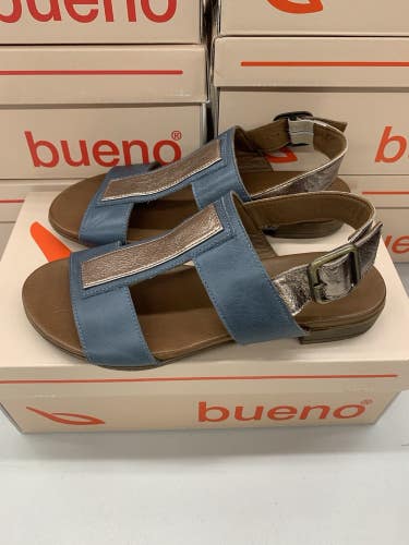 Bueno Footwear Tinsley Sandal Blue Women's Size 37 38 40 41 B2537