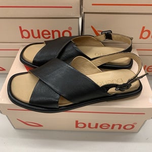 Bueno Footwear Elwood Sandal Black Women's Size 38 39 40 41 B2543