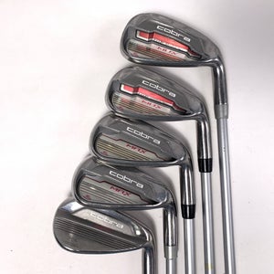 Cobra MAX Iron Set 7-PW+SW White Tie X4 Ladies Graphite Womens RH