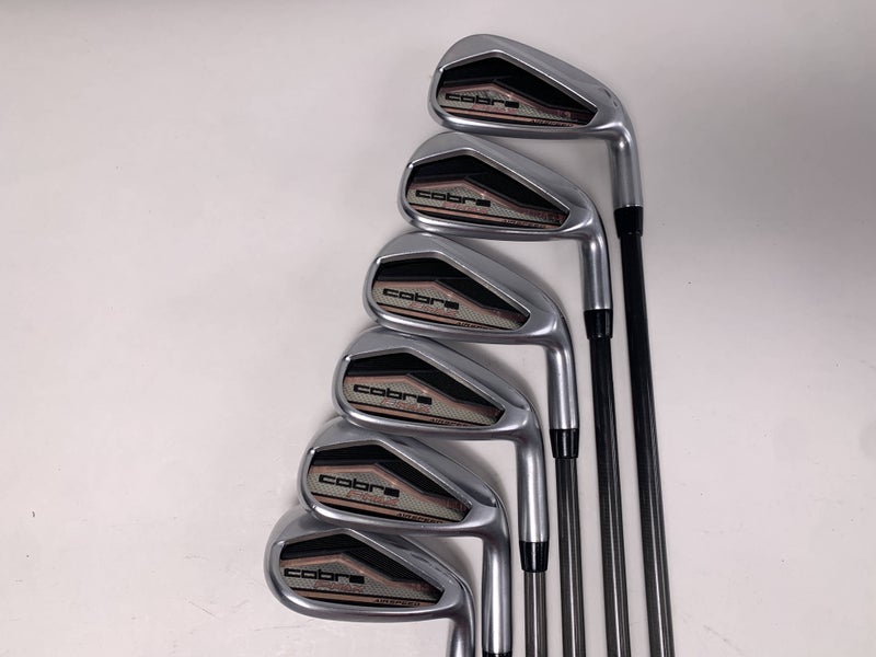 Cobra F-MAX Airspeed Womens Iron Set 6-PW+SW AirSpeed Ladies Graphite Womens RH