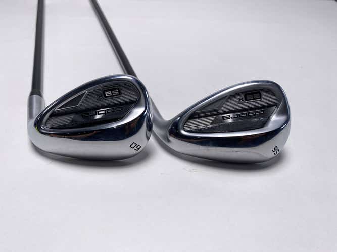Cobra KING SBx 2023 Wedge Set 56* | 60* KBS PGI 55g Wedge Graphite Mens RH NEW