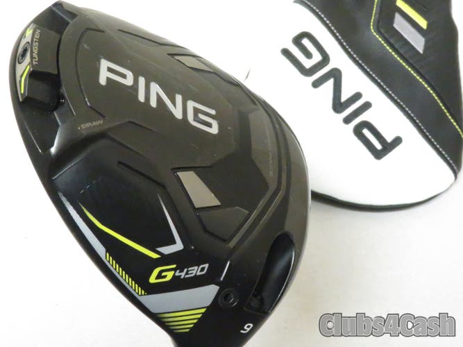 PING G430 LST Driver 9 Alta CB 55 Black Stiff Flex +Cover