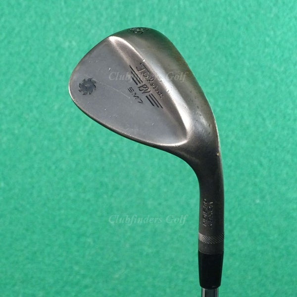 Titleist Vokey SM7 Black Raw 56-10S 56 Sand Wedge Vokey Design Steel Wedge Flex