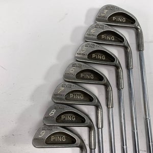 Ping Karsten I Iron Set 3-9 Black Dot Karsten Stiff Steel Mens RH
